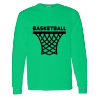 Heavy Cotton 100% Cotton Long Sleeve T Shirt Thumbnail