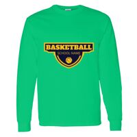 Heavy Cotton 100% Cotton Long Sleeve T Shirt Thumbnail