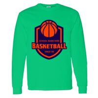 Heavy Cotton 100% Cotton Long Sleeve T Shirt Thumbnail