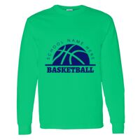 Heavy Cotton 100% Cotton Long Sleeve T Shirt Thumbnail