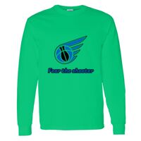 Heavy Cotton 100% Cotton Long Sleeve T Shirt Thumbnail