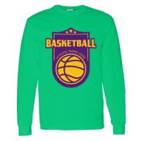 Heavy Cotton 100% Cotton Long Sleeve T Shirt Thumbnail