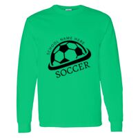 Heavy Cotton 100% Cotton Long Sleeve T Shirt Thumbnail