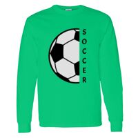 Heavy Cotton 100% Cotton Long Sleeve T Shirt Thumbnail