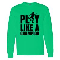 Heavy Cotton 100% Cotton Long Sleeve T Shirt Thumbnail