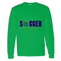 Heavy Cotton 100% Cotton Long Sleeve T Shirt Thumbnail