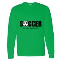 Heavy Cotton 100% Cotton Long Sleeve T Shirt Thumbnail