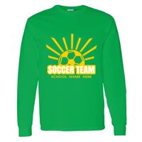 Heavy Cotton 100% Cotton Long Sleeve T Shirt Thumbnail