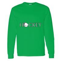 Heavy Cotton 100% Cotton Long Sleeve T Shirt Thumbnail