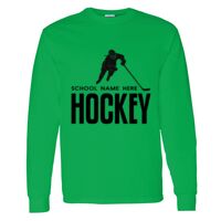 Heavy Cotton 100% Cotton Long Sleeve T Shirt Thumbnail