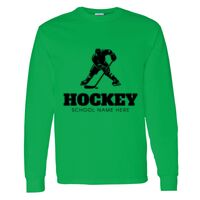 Heavy Cotton 100% Cotton Long Sleeve T Shirt Thumbnail