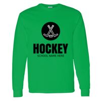 Heavy Cotton 100% Cotton Long Sleeve T Shirt Thumbnail