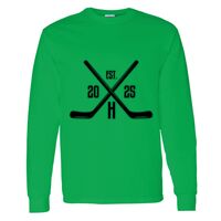 Heavy Cotton 100% Cotton Long Sleeve T Shirt Thumbnail