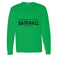 Heavy Cotton 100% Cotton Long Sleeve T Shirt Thumbnail