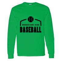 Heavy Cotton 100% Cotton Long Sleeve T Shirt Thumbnail