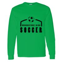 Heavy Cotton 100% Cotton Long Sleeve T Shirt Thumbnail