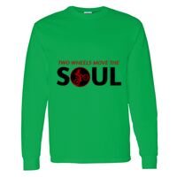 Heavy Cotton 100% Cotton Long Sleeve T Shirt Thumbnail