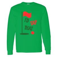 Heavy Cotton 100% Cotton Long Sleeve T Shirt Thumbnail