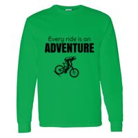 Heavy Cotton 100% Cotton Long Sleeve T Shirt Thumbnail