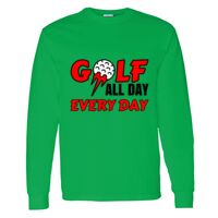 Heavy Cotton 100% Cotton Long Sleeve T Shirt Thumbnail