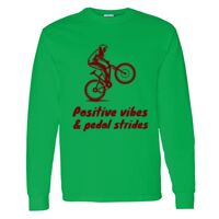 Heavy Cotton 100% Cotton Long Sleeve T Shirt Thumbnail