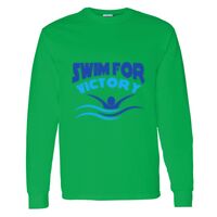 Heavy Cotton 100% Cotton Long Sleeve T Shirt Thumbnail