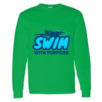 Heavy Cotton 100% Cotton Long Sleeve T Shirt Thumbnail