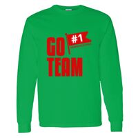 Heavy Cotton 100% Cotton Long Sleeve T Shirt Thumbnail