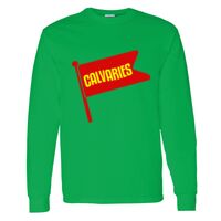 Heavy Cotton 100% Cotton Long Sleeve T Shirt Thumbnail