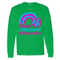 Heavy Cotton 100% Cotton Long Sleeve T Shirt Thumbnail