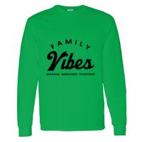 Heavy Cotton 100% Cotton Long Sleeve T Shirt Thumbnail