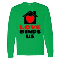 Heavy Cotton 100% Cotton Long Sleeve T Shirt Thumbnail