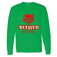 Heavy Cotton 100% Cotton Long Sleeve T Shirt Thumbnail