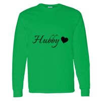 Heavy Cotton 100% Cotton Long Sleeve T Shirt Thumbnail
