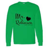 Heavy Cotton 100% Cotton Long Sleeve T Shirt Thumbnail