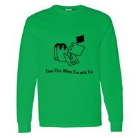 Heavy Cotton 100% Cotton Long Sleeve T Shirt Thumbnail