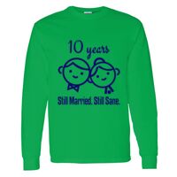 Heavy Cotton 100% Cotton Long Sleeve T Shirt Thumbnail