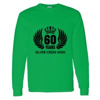 Heavy Cotton 100% Cotton Long Sleeve T Shirt Thumbnail