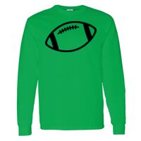 Heavy Cotton 100% Cotton Long Sleeve T Shirt Thumbnail