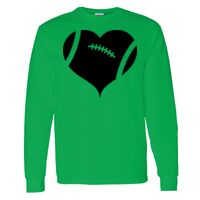 Heavy Cotton 100% Cotton Long Sleeve T Shirt Thumbnail