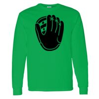 Heavy Cotton 100% Cotton Long Sleeve T Shirt Thumbnail