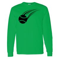 Heavy Cotton 100% Cotton Long Sleeve T Shirt Thumbnail