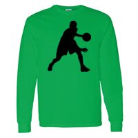 Heavy Cotton 100% Cotton Long Sleeve T Shirt Thumbnail