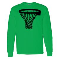 Heavy Cotton 100% Cotton Long Sleeve T Shirt Thumbnail