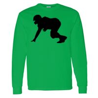 Heavy Cotton 100% Cotton Long Sleeve T Shirt Thumbnail