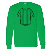 Heavy Cotton 100% Cotton Long Sleeve T Shirt Thumbnail