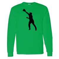 Heavy Cotton 100% Cotton Long Sleeve T Shirt Thumbnail