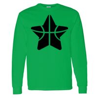 Heavy Cotton 100% Cotton Long Sleeve T Shirt Thumbnail