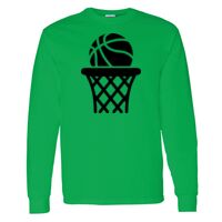 Heavy Cotton 100% Cotton Long Sleeve T Shirt Thumbnail