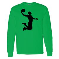 Heavy Cotton 100% Cotton Long Sleeve T Shirt Thumbnail